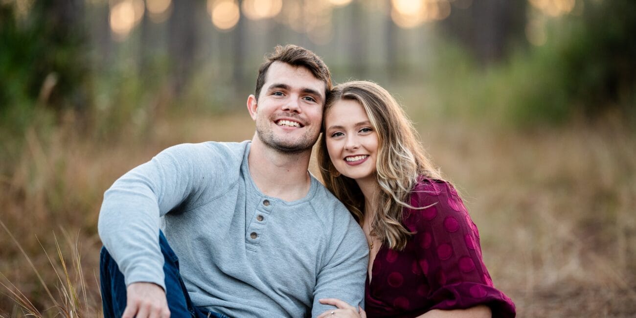 Korbin with his wife