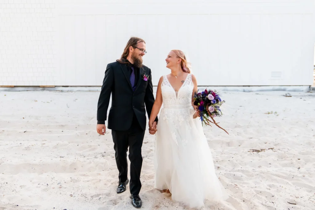 Alex & Shawna's Beautiful Wedding at Navarre Beach Wedding House