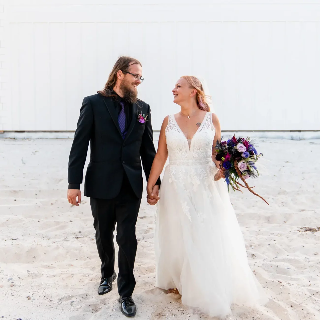 Alex & Shawna's Beautiful Wedding at Navarre Beach Wedding House
