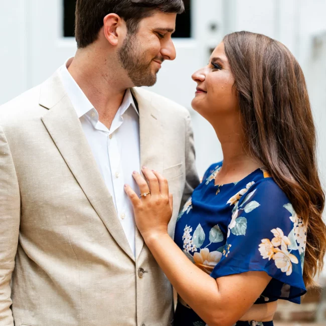 Dylan & Kyra's Charming Engagement Shoot in Mobile, AL