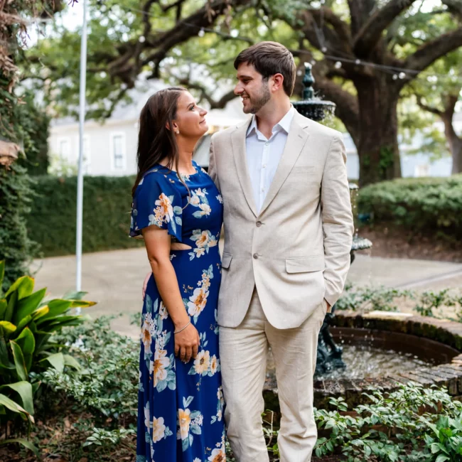 Dylan & Kyra's Charming Engagement Shoot in Mobile, AL
