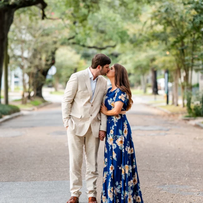 Dylan & Kyra's Charming Engagement Shoot in Mobile, AL