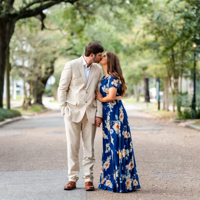 Dylan & Kyra's Charming Engagement Shoot in Mobile, AL