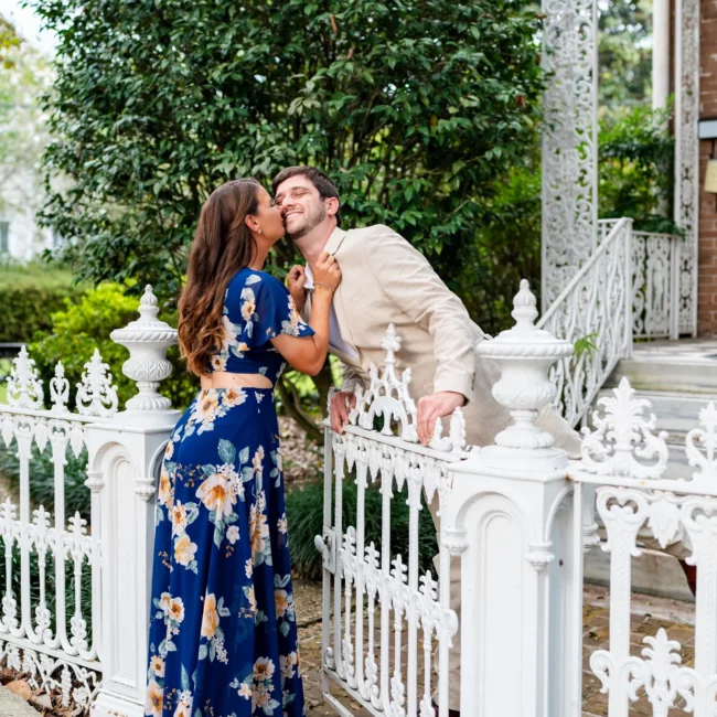 Dylan & Kyra's Charming Engagement Shoot in Mobile, AL