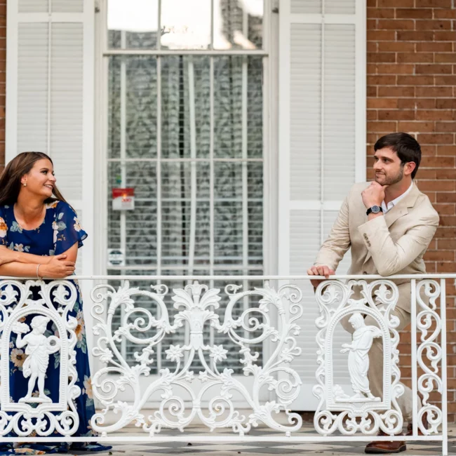 Dylan & Kyra's Charming Engagement Shoot in Mobile, AL