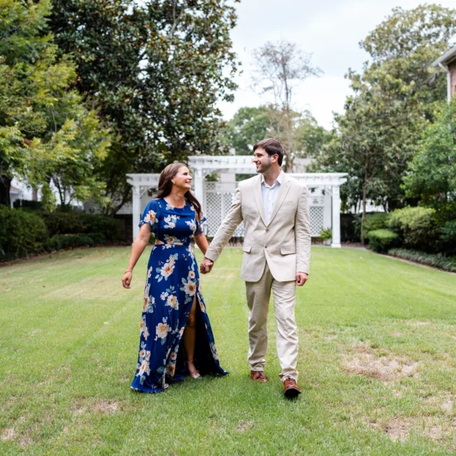 Dylan & Kyra's Charming Engagement Shoot in Mobile, AL