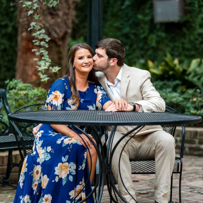 Dylan & Kyra's Charming Engagement Shoot in Mobile, AL