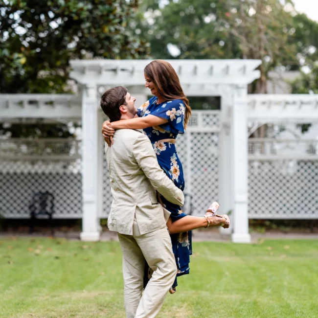 Dylan & Kyra's Charming Engagement Shoot in Mobile, AL