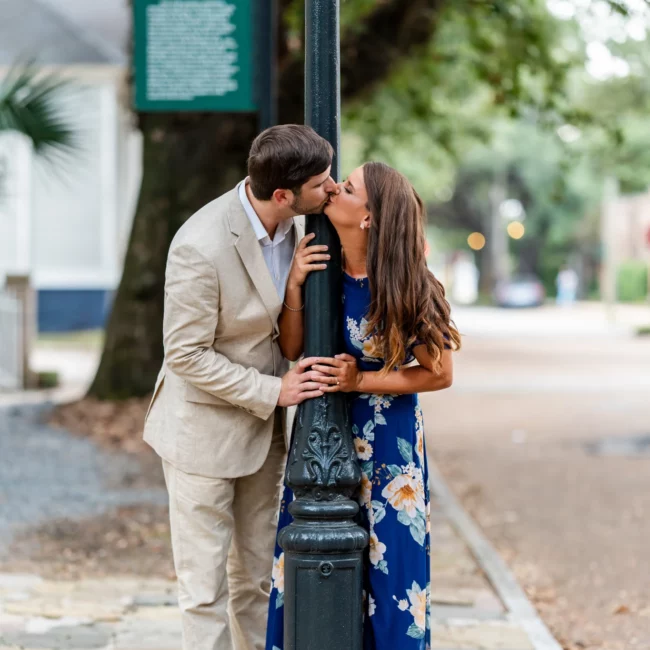Dylan & Kyra's Charming Engagement Shoot in Mobile, AL