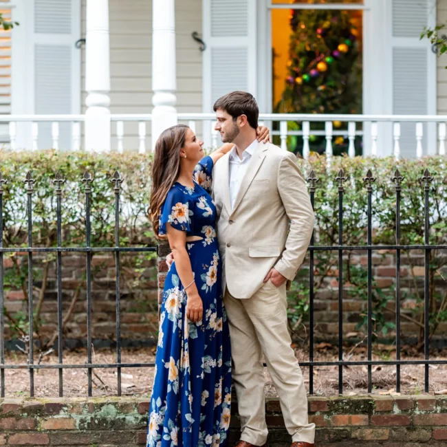 Dylan & Kyra's Charming Engagement Shoot in Mobile, AL