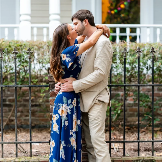 Dylan & Kyra's Charming Engagement Shoot in Mobile, AL