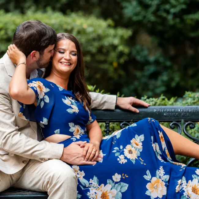 Dylan & Kyra's Charming Engagement Shoot in Mobile, AL