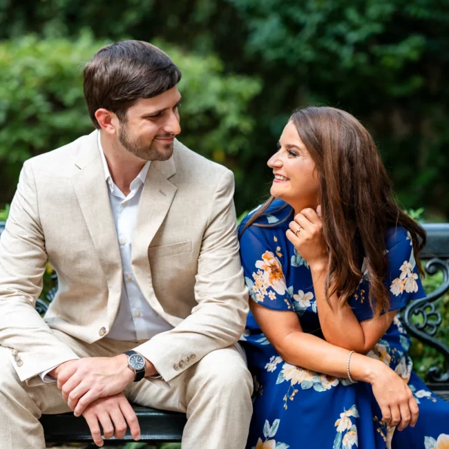 Dylan & Kyra's Charming Engagement Shoot in Mobile, AL