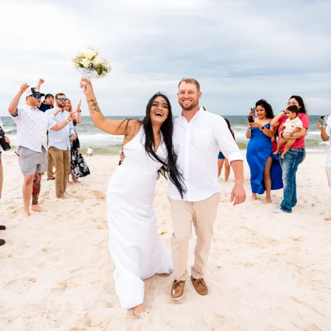 Josh & Azucena's Enchanting Elopement and Gender Reveal - The Pass Orange Beach - KDH Weddings