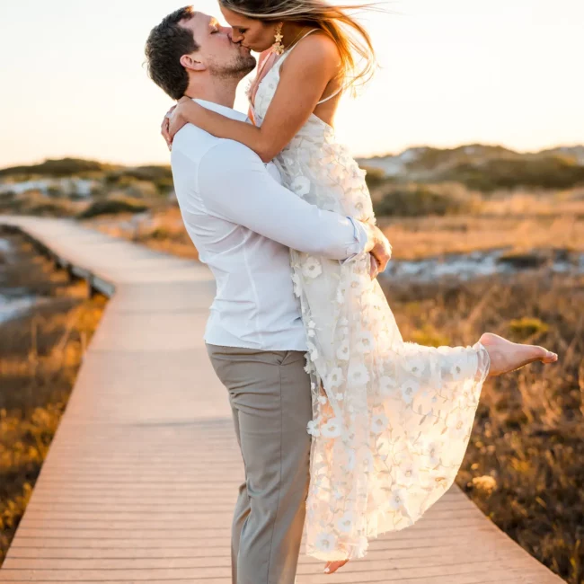 Ryan Kinsies Dreamy Engagement Photos at Fort Pickens KH109342