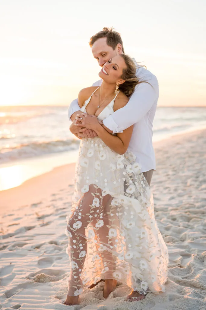Ryan & Kinsie's Dreamy Engagement Photos at Fort Pickens