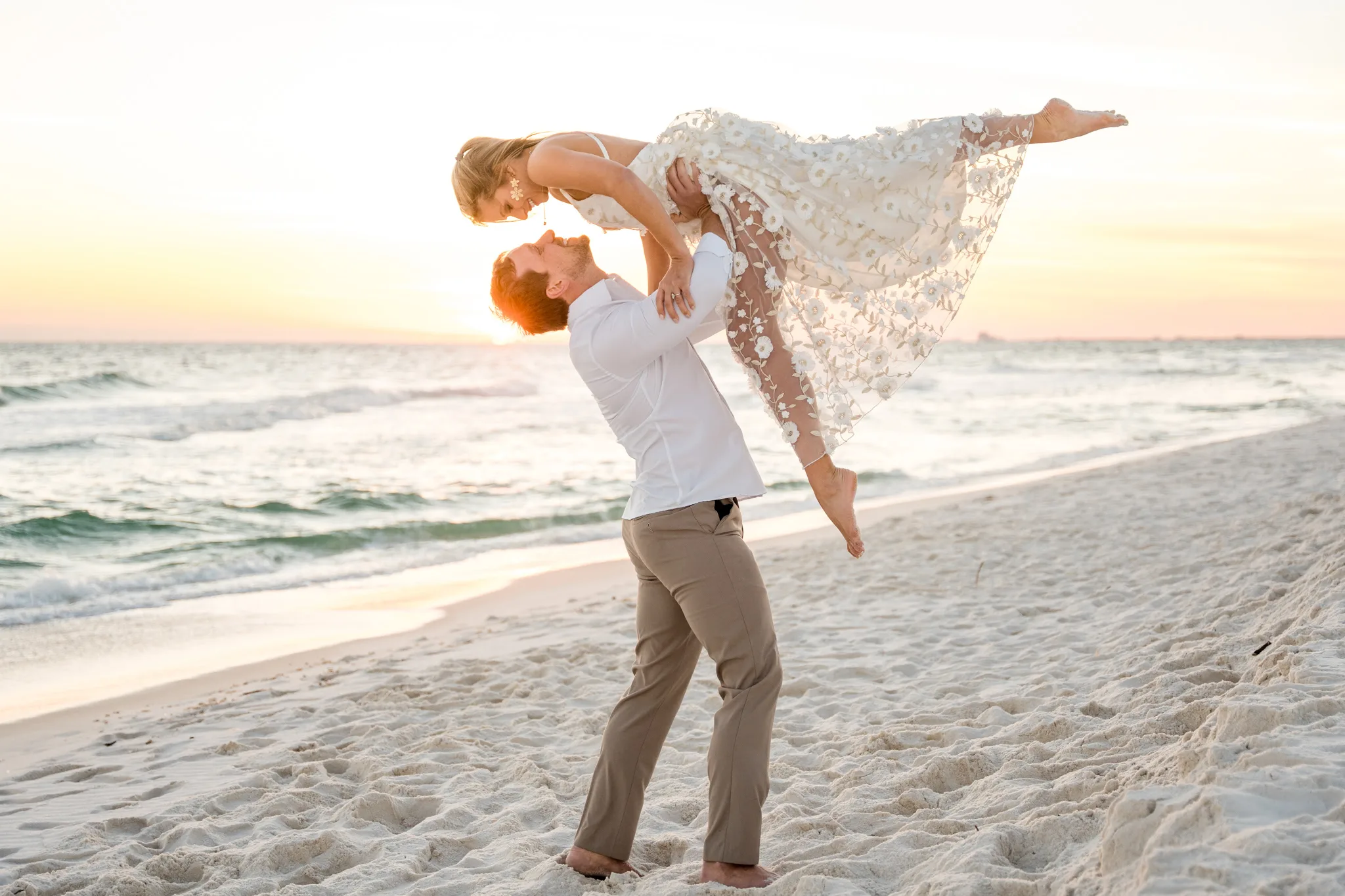 Pensacola Wedding Photographer - KDH Weddings 18 Ryan & Kinsie's Dreamy Engagement Photos at Fort Pickens
