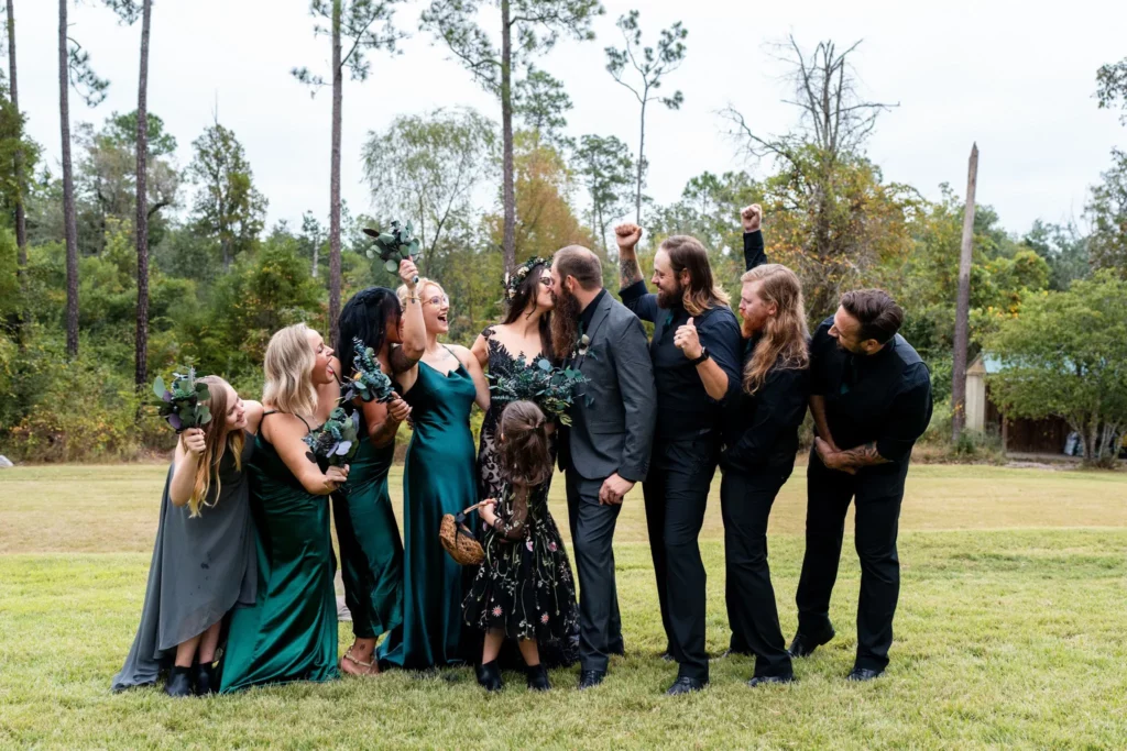 A Spooky and Elegant Celebration: Seth & Megan's Coldwater Gardens Wedding