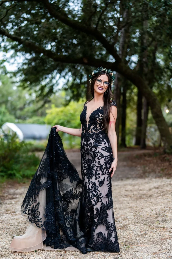 Mobile, AL 17 A Spooky and Elegant Celebration: Seth & Megan's Coldwater Gardens Wedding