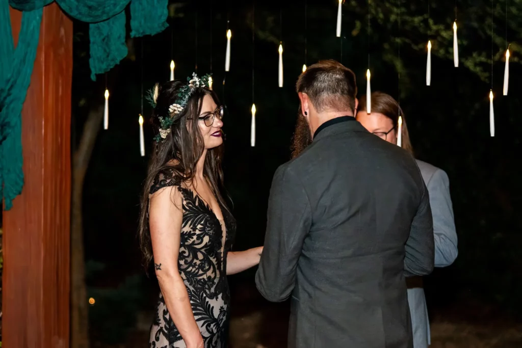 A Spooky and Elegant Celebration: Seth & Megan's Coldwater Gardens Wedding