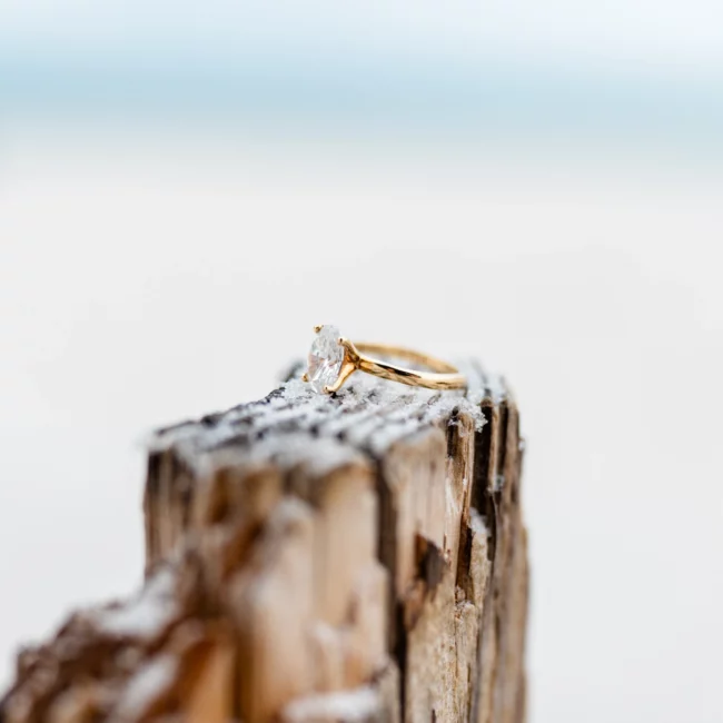 Joe & Tarah's Pensacola Beach Engagement Photo Shoot by KDH Weddings