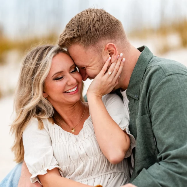 Joe & Tarah's Pensacola Beach Engagement Photo Shoot by KDH Weddings
