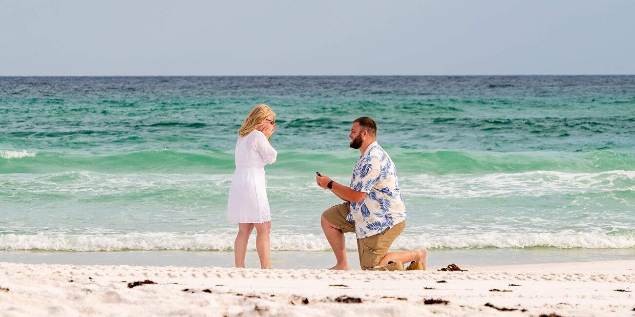 Masons Pensacola Beach Proposal to Hannah