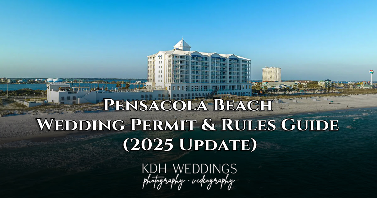 Pensacola Beach Wedding Permit Rules Guide 2025 Update