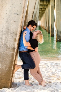 Beautiful & Heartfelt Proposal on Navarre Beach Pier 26 Caleb Heartfelt Proposal to Jordan on Navarre Beach Pier by KDH Weddings