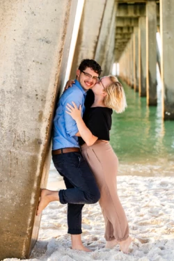 Beautiful & Heartfelt Proposal on Navarre Beach Pier 27 Caleb Heartfelt Proposal to Jordan on Navarre Beach Pier by KDH Weddings