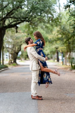 Dylan & Kyra's Enchanting Mobile, AL Engagement Photography Session 16 Dylan & Kyra's Charming Engagement Shoot in Mobile, AL