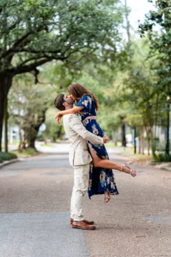 Dylan & Kyra's Enchanting Mobile, AL Engagement Photography Session 17 Dylan & Kyra's Charming Engagement Shoot in Mobile, AL