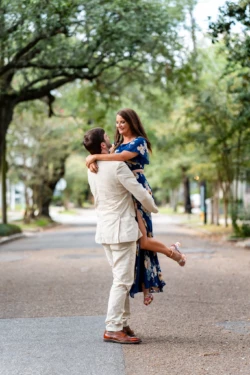 Dylan & Kyra's Enchanting Mobile, AL Engagement Photography Session 18 Dylan & Kyra's Charming Engagement Shoot in Mobile, AL
