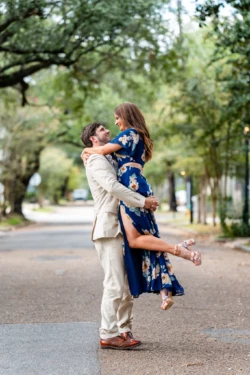 Dylan & Kyra's Enchanting Mobile, AL Engagement Photography Session 19 Dylan & Kyra's Charming Engagement Shoot in Mobile, AL