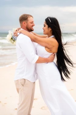 Josh & Azucena's Enchanting Elopement with a Special Surprise 10 Josh & Azucena's Enchanting Elopement and Gender Reveal - The Pass Orange Beach - KDH Weddings