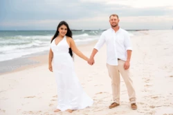 Josh & Azucena's Enchanting Elopement with a Special Surprise 11 Josh & Azucena's Enchanting Elopement and Gender Reveal - The Pass Orange Beach - KDH Weddings