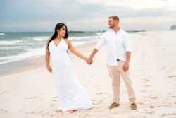 Josh & Azucena's Enchanting Elopement with a Special Surprise 12 Josh & Azucena's Enchanting Elopement and Gender Reveal - The Pass Orange Beach - KDH Weddings