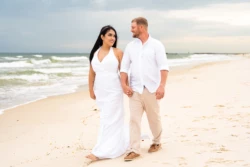 Josh & Azucena's Enchanting Elopement with a Special Surprise 13 Josh & Azucena's Enchanting Elopement and Gender Reveal - The Pass Orange Beach - KDH Weddings