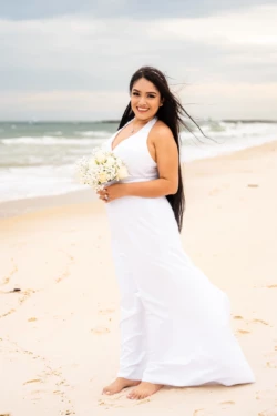 Josh & Azucena's Enchanting Elopement with a Special Surprise 16 Josh & Azucena's Enchanting Elopement and Gender Reveal - The Pass Orange Beach - KDH Weddings