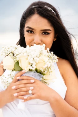 Josh & Azucena's Enchanting Elopement with a Special Surprise 18 Josh & Azucena's Enchanting Elopement and Gender Reveal - The Pass Orange Beach - KDH Weddings