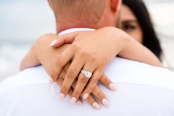 Josh & Azucena's Enchanting Elopement with a Special Surprise 19 Josh & Azucena's Enchanting Elopement and Gender Reveal - The Pass Orange Beach - KDH Weddings