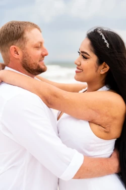 Josh & Azucena's Enchanting Elopement with a Special Surprise 3 Josh & Azucena's Enchanting Elopement and Gender Reveal - The Pass Orange Beach - KDH Weddings
