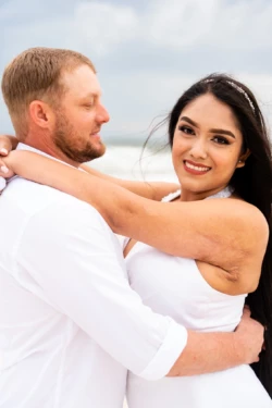 Josh & Azucena's Enchanting Elopement with a Special Surprise 4 Josh & Azucena's Enchanting Elopement and Gender Reveal - The Pass Orange Beach - KDH Weddings