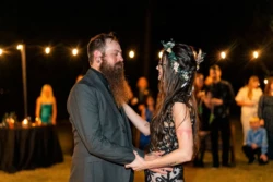 A Hauntingly Beautiful Celebration: Seth and Megan's Enchanting Coldwater Gardens Wedding 62 A Spooky and Elegant Celebration: Seth & Megan's Coldwater Gardens Wedding