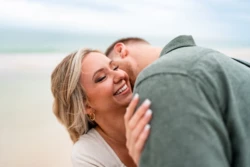 Rainy Day Romance: Joe & Tarah's Stunning Pensacola Beach Engagement Session 5 Joe & Tarah's Pensacola Beach Engagement Photo Shoot by KDH Weddings