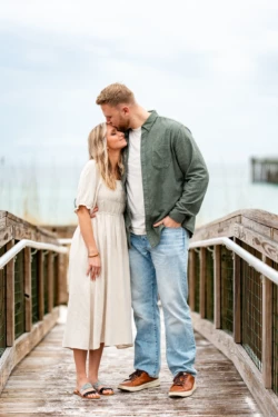 Rainy Day Romance: Joe & Tarah's Stunning Pensacola Beach Engagement Session 15 Joe & Tarah's Pensacola Beach Engagement Photo Shoot by KDH Weddings