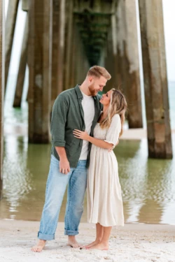 Rainy Day Romance: Joe & Tarah's Stunning Pensacola Beach Engagement Session 26 Joe & Tarah's Pensacola Beach Engagement Photo Shoot by KDH Weddings