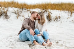 Rainy Day Romance: Joe & Tarah's Stunning Pensacola Beach Engagement Session 33 Joe & Tarah's Pensacola Beach Engagement Photo Shoot by KDH Weddings