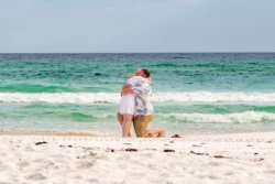 Capturing a Surprise Pensacola Beach Proposal 2 Mason & Hannah's Wedding Proposal on Pensacola Beach