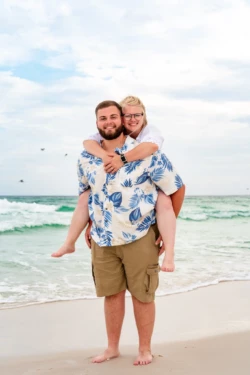 Capturing a Surprise Pensacola Beach Proposal 19 Mason & Hannah's Wedding Proposal on Pensacola Beach